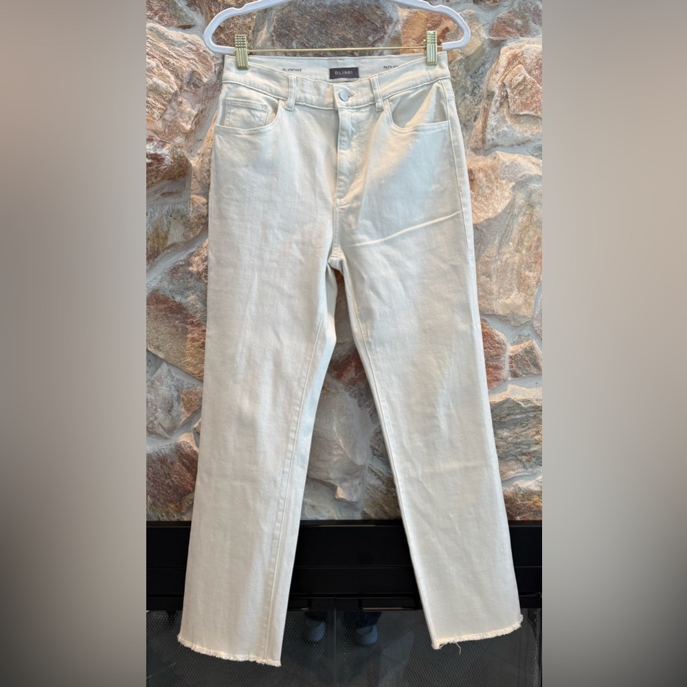 DL 1961 Patti Straight Leg High Rise Jeans Size 27